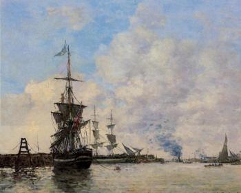 尤金 佈丹 Le Havre, L'Avant Port 尤金 佈丹 Le Havre, L'Avant Port